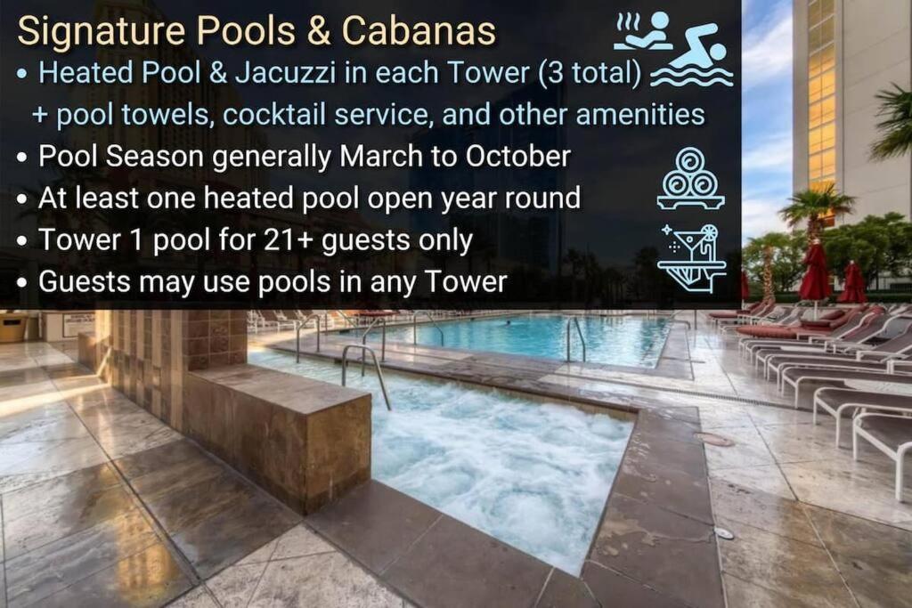 32Nd Flr Penthouse @Mgm Signature 1Bed, No Fee Лас-Вегас Екстер'єр фото